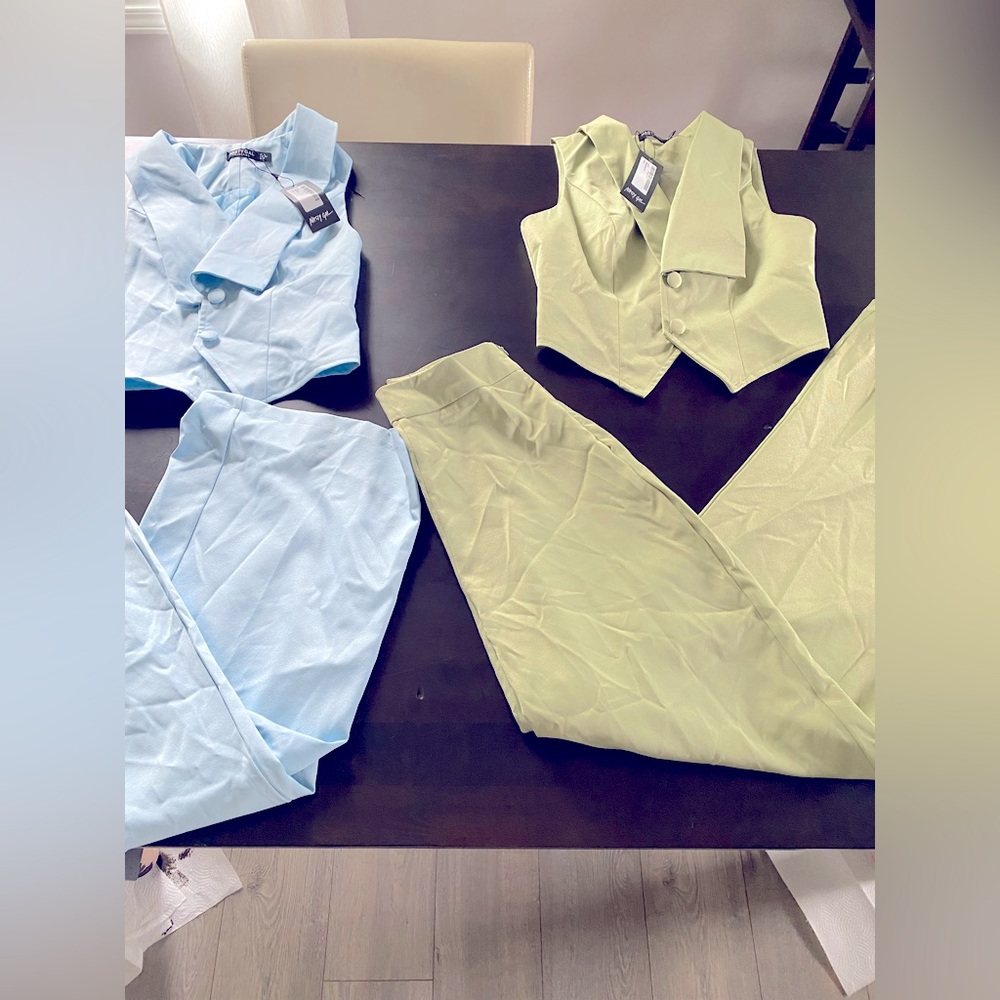 2 Nasty Gal New Vest and Trouser Sets